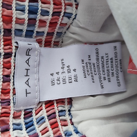 Brand New-no Tags Red and Blue Plaid Dress with Matching Bag - Picture 8 of 11